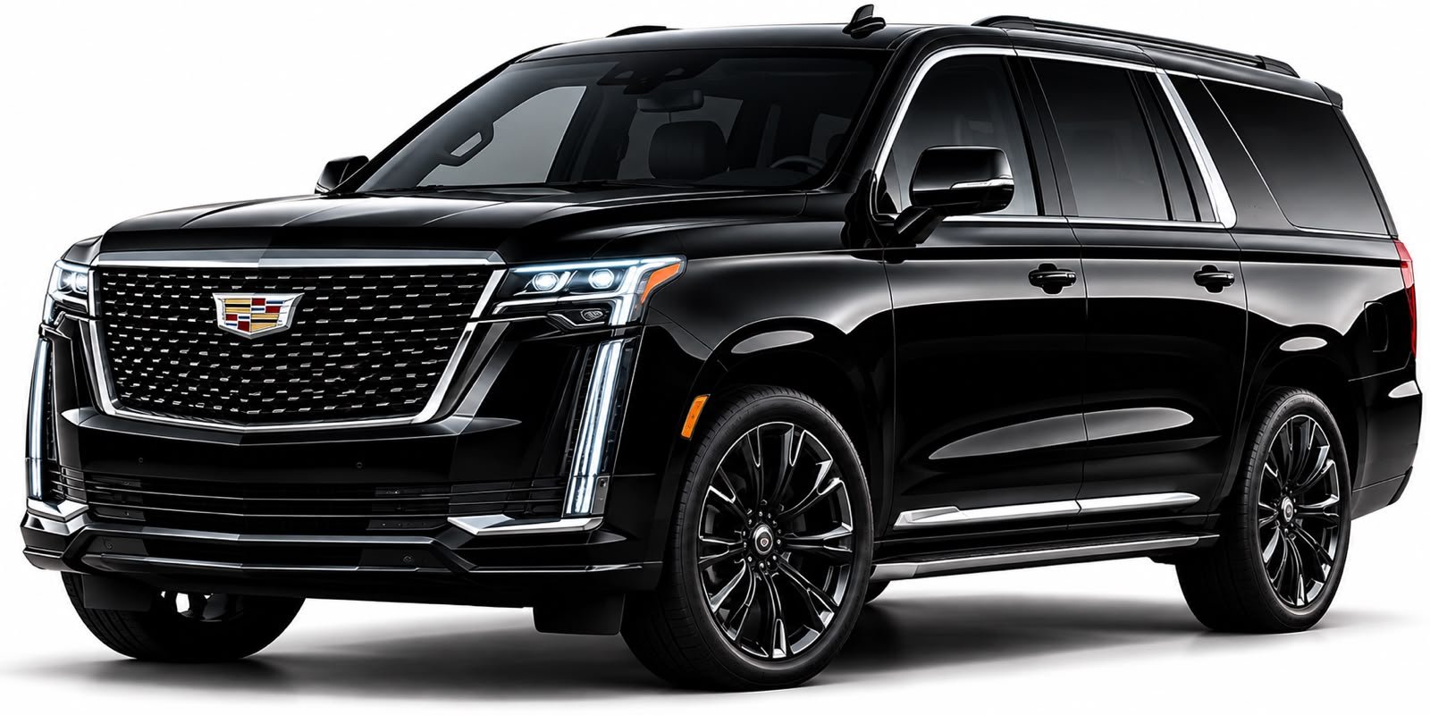 Black Cadillac Escalade SUV